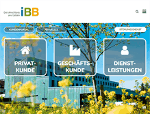 Tablet Screenshot of ibbrugg.ch